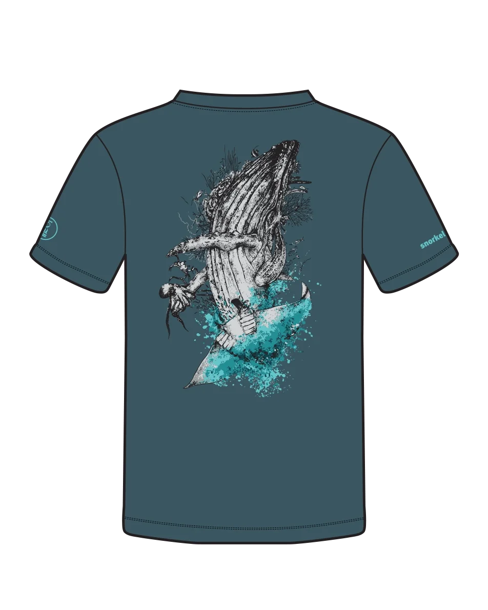Snorkel for Good T-shirt in Stargazer Blue