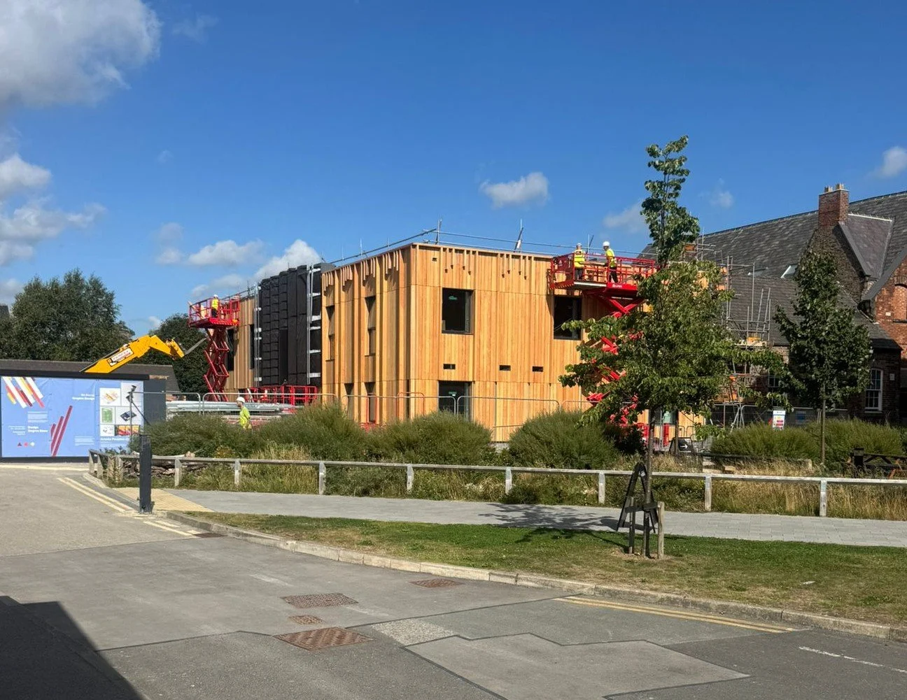 Landmark learning centre installation at York St John University