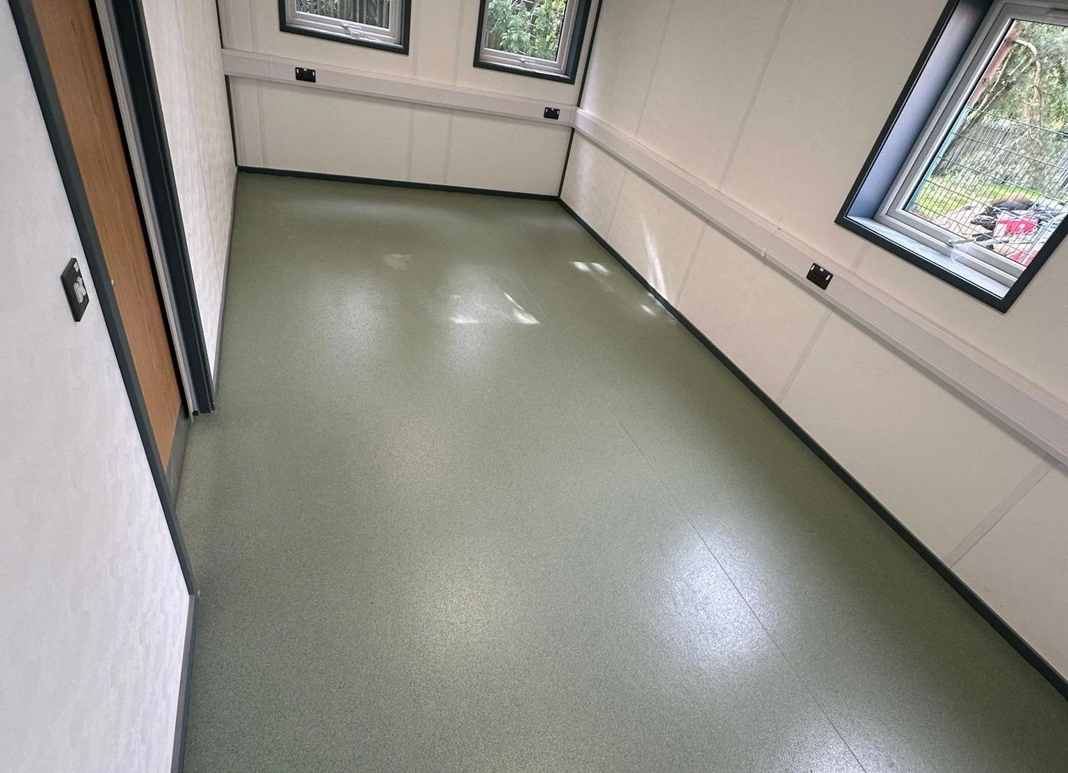 A-star flooring at Frederick Gent School in Normanton