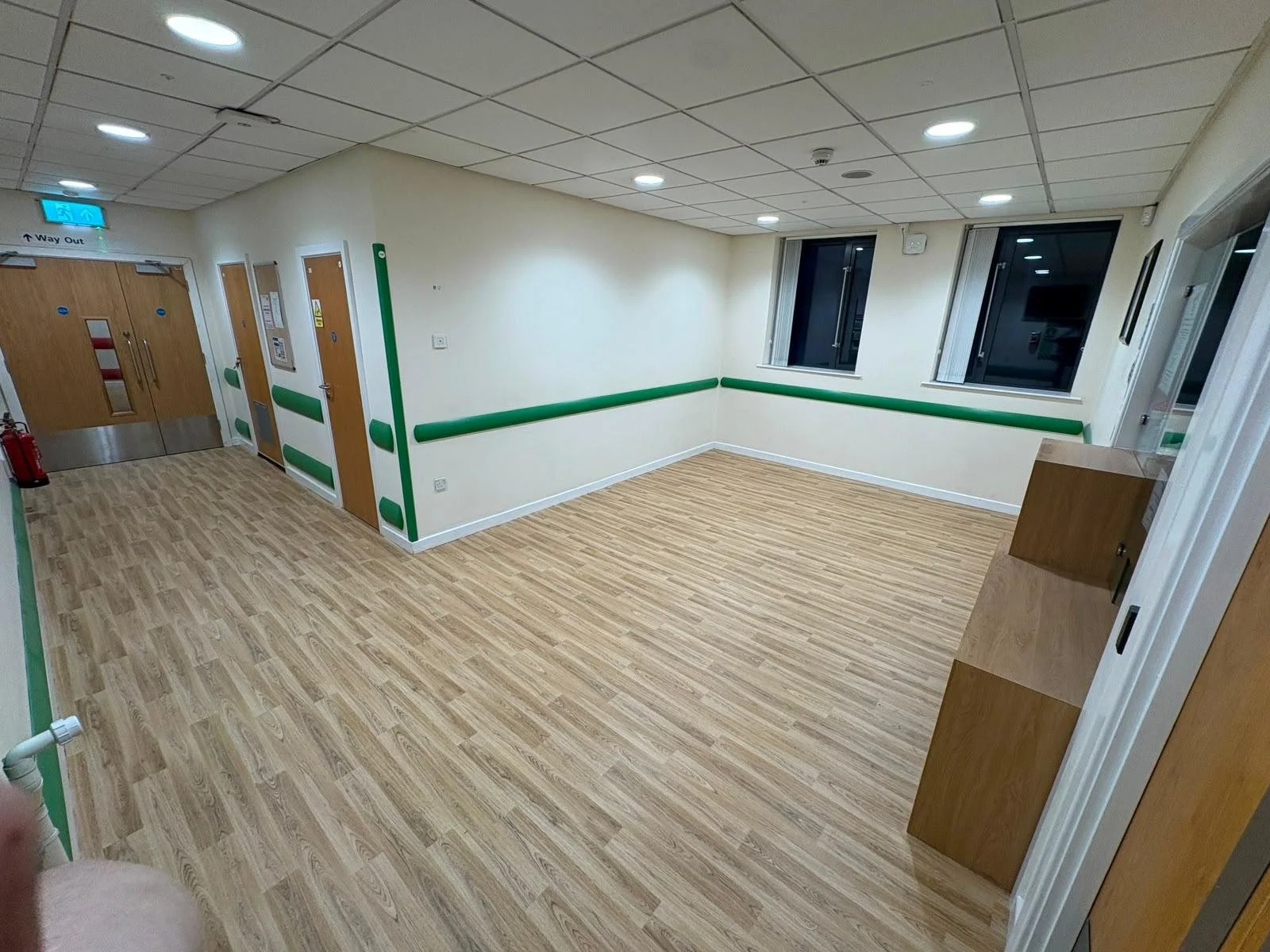 Swift overnight flooring upgrade at Rotherham Health Centre