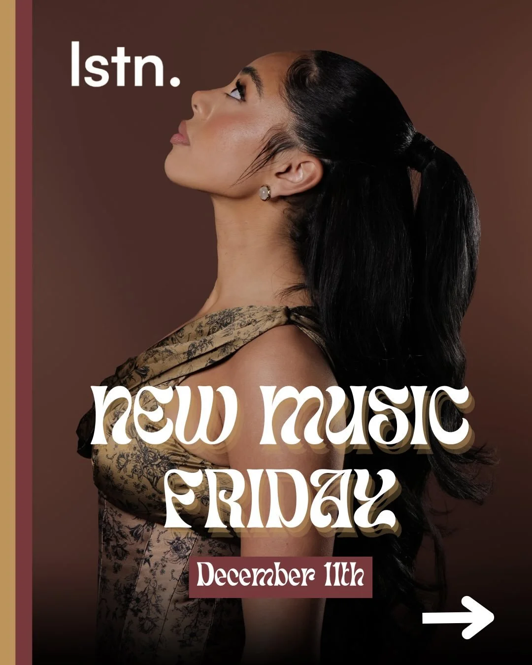 New Music Friday - December 11th 🆕

- @samaracyn releases new single &laquo;&nbsp;what will they say&nbsp;&raquo;
- @its9days drops deluxe version to &laquo;&nbsp;African Girls do Cry&nbsp;&raquo;
- @xchrispatrick releases brand new LP

Click the li