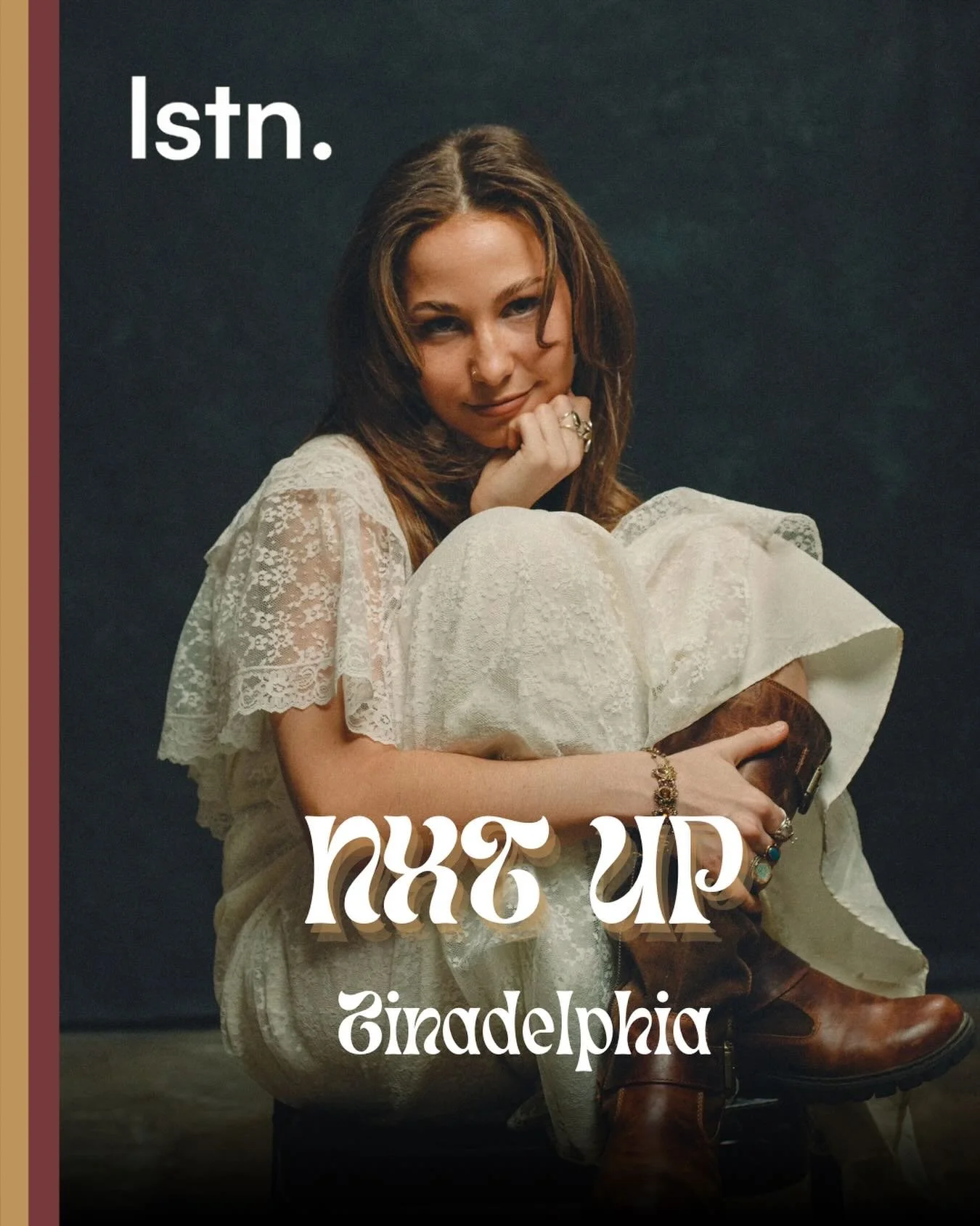 You haven&rsquo;t heard? @zinadelphia is NXT UP 🌟

Philadelphia-born Zinadelphia is redefining modern soul with her lush blend of jazz, funk, and folk. Balancing nostalgia and innovation, she crafts cinematic, heartfelt songs that feel timeless yet 