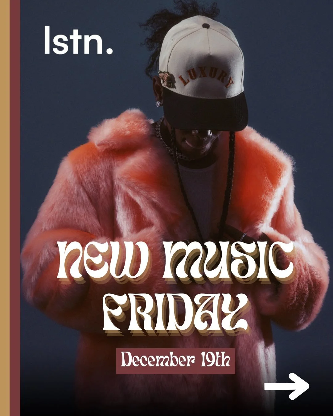 New Music Friday - December 19th 🆕

- @amindi releases new EP &laquo;&nbsp;me rn&nbsp;&raquo;
- @akeirajade drops adds flavor to three of her tracks with &laquo;&nbsp;The Cine Cut&nbsp;&raquo;
- @denver._.band releases smooth new single

Click the l