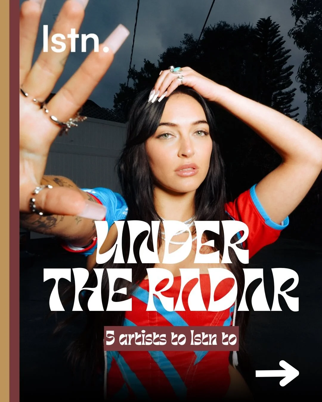 Under the radar - Week 31 💫

5 artists to give a lstn. to this week.

Click the link in our bio to read more!