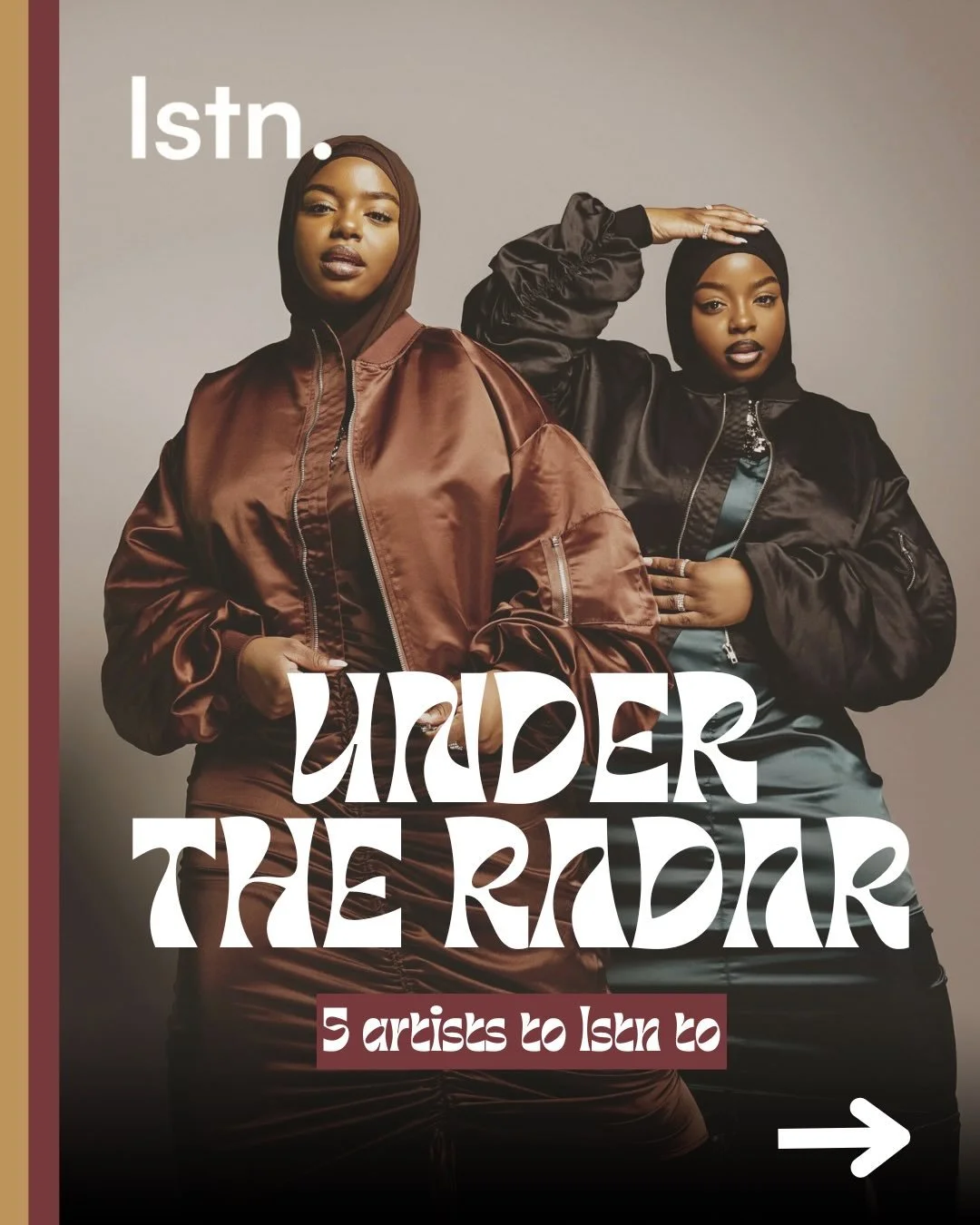 Under the radar - Week 36 💫

5 artists to give a lstn. to this week.

Click the link in our bio to read more!