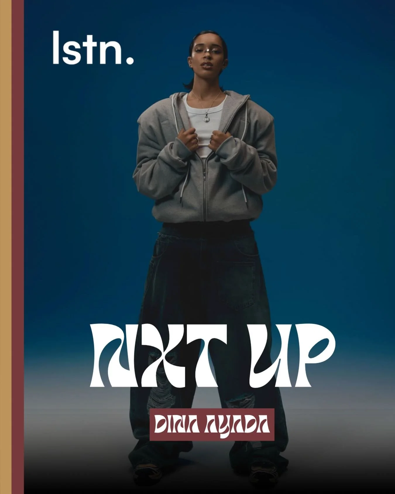 You haven&rsquo;t heard? @dinaayada is NXT UP 🌟

Following the release of her sophomore album IDENTITY, Dina Ayada has quickly positioned herself as one of Europe&rsquo;s most promising new rap and R&amp;B voices. Now based between Belgium and Los A