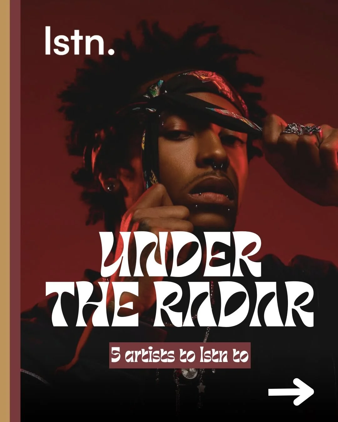 Under the radar - Week 38 💫

5 artists to give a lstn. to this week.

Click the link in our bio to read more!