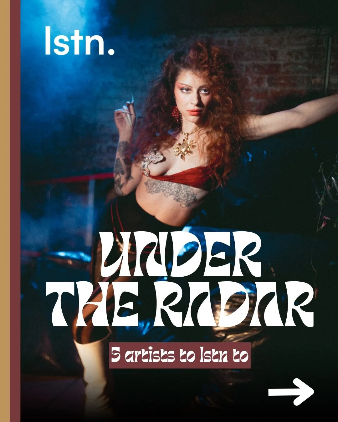 Under the radar - Week 41 💫

5 artists to give a lstn. to this week.

Click the link in our bio to read more!