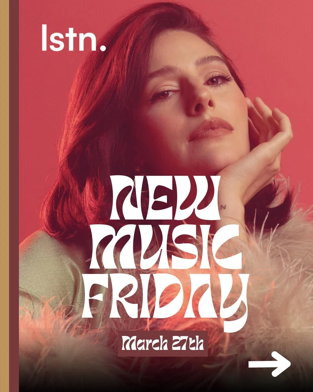 New Music Friday - March 27th 🆕

- @raylaurel_ drops debut album &laquo;&nbsp;Music for lovers&nbsp;&raquo;
- Swiss Indie band @softloftsoftloft drop &laquo;&nbsp;Caught&nbsp;&raquo; ahead of future LP release
- @geniawashere releases new single

Cl