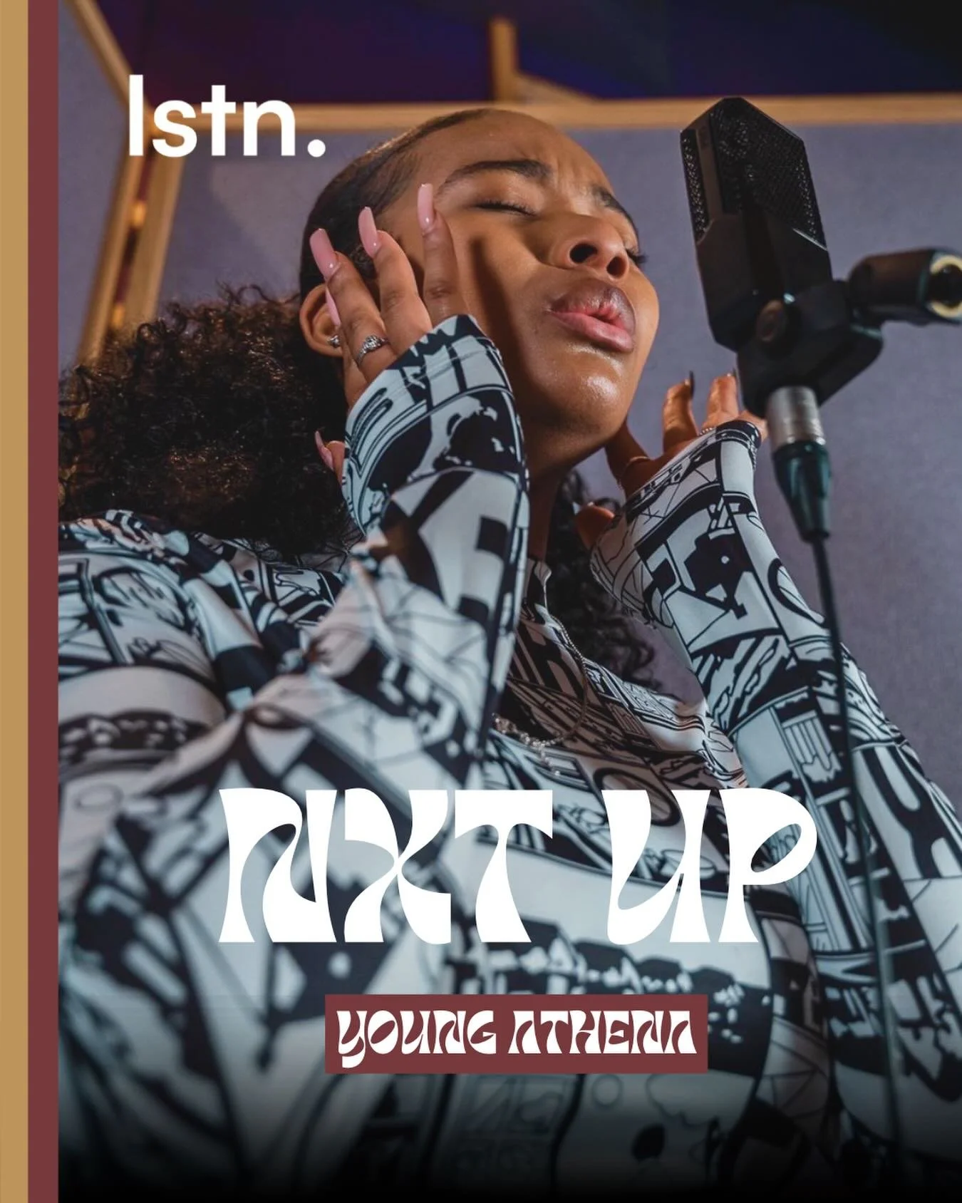 You haven&rsquo;t heard? @young_athena is NXT UP 🌟

Young Athena embodies a new wave of UK artists breaking boundaries through versatility, independence and a strong artistic identity. Raised in a richly musical environment, she began her career at 