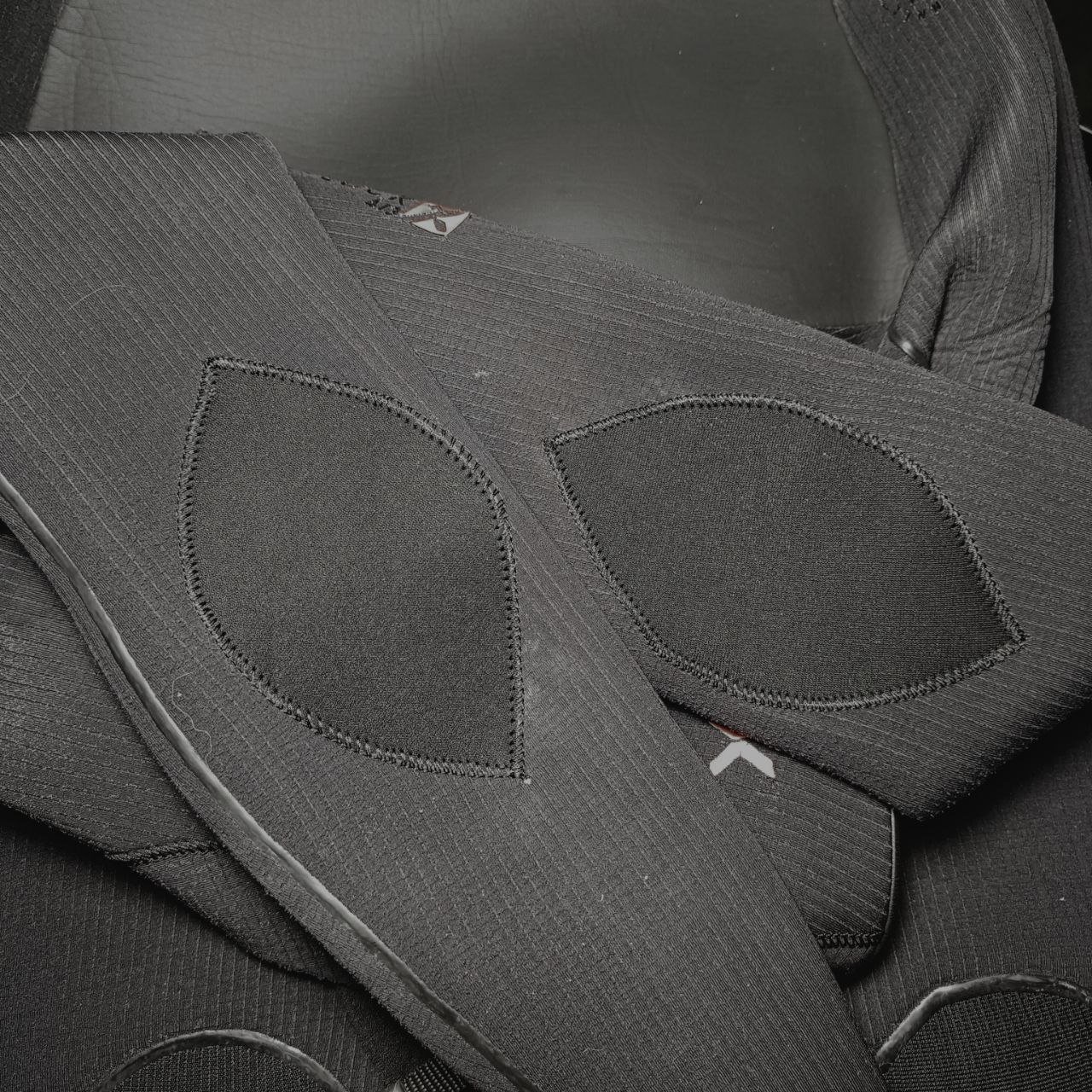 Glued and Blindstitched