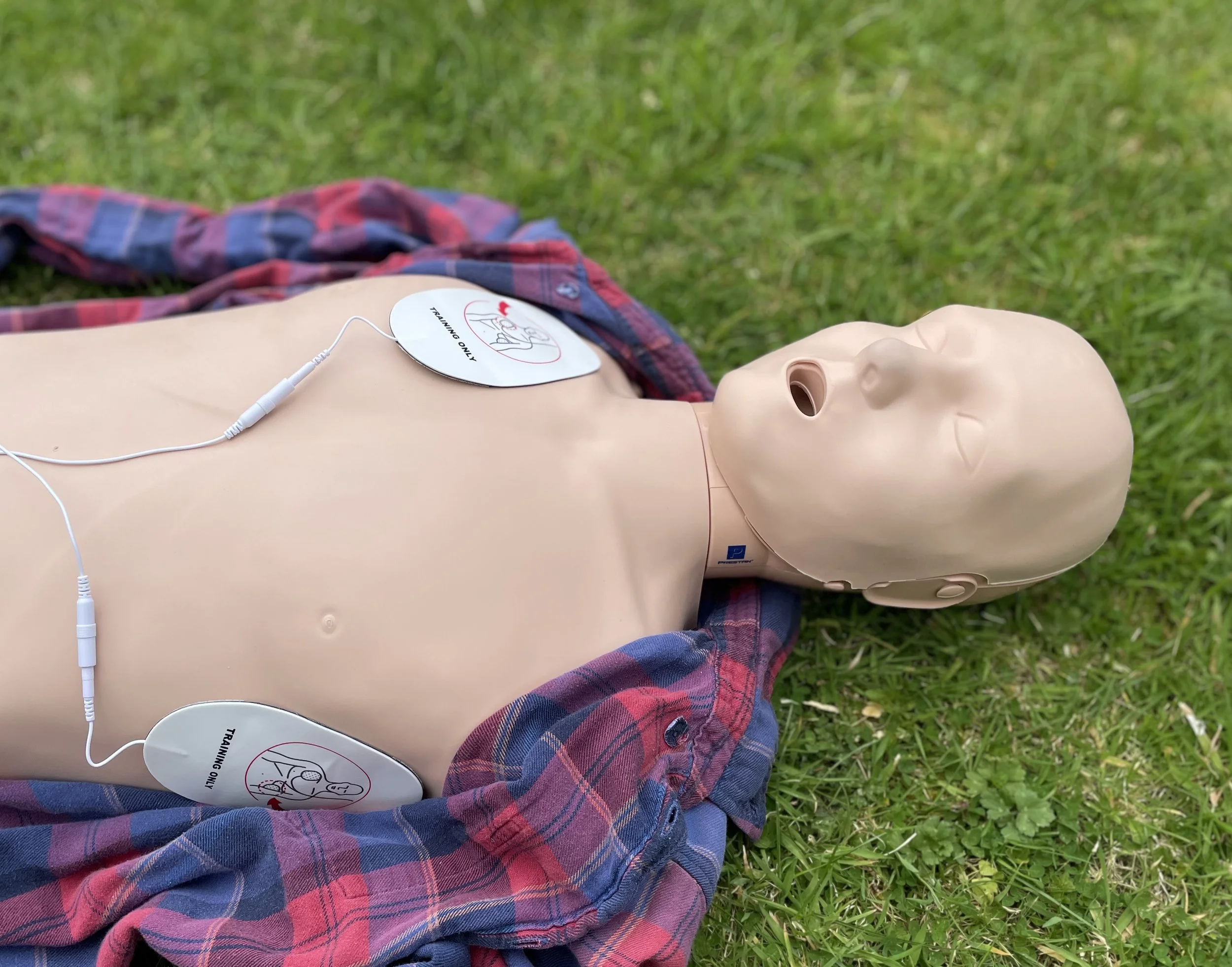 New position for AED Pad placement