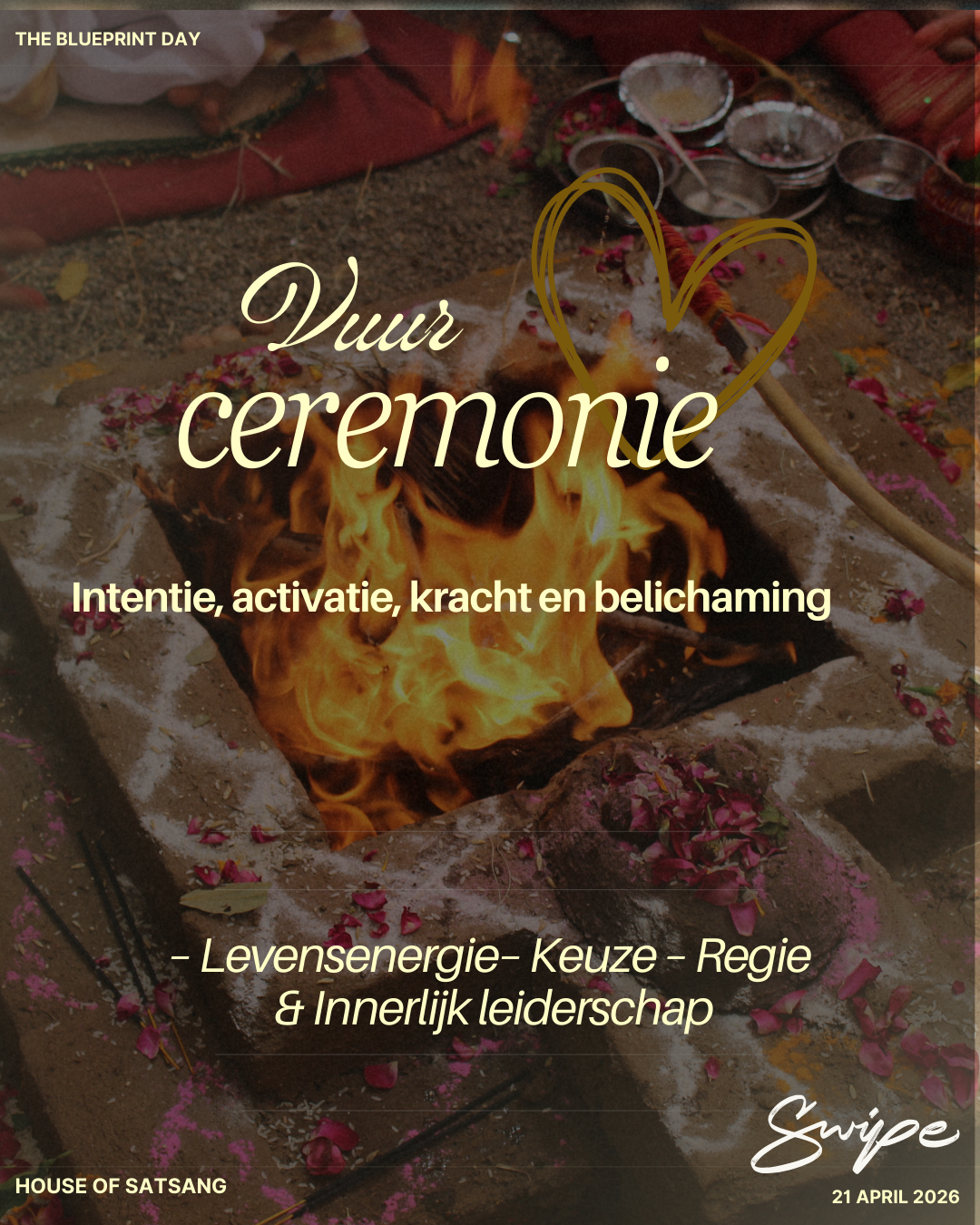 vuur ceremonie