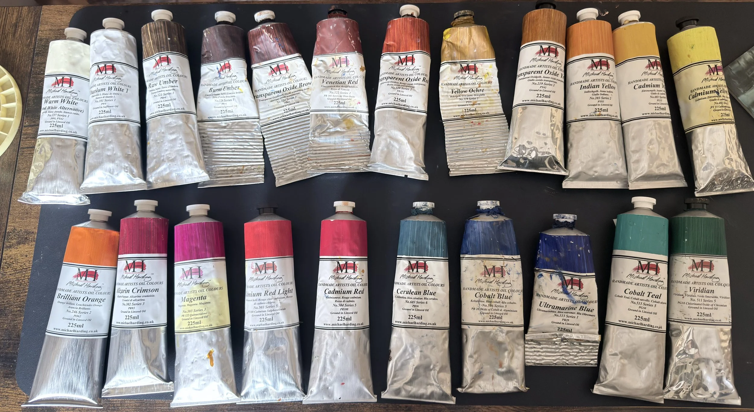 Inside the Studio, why I build my palette with Michael Harding Oils