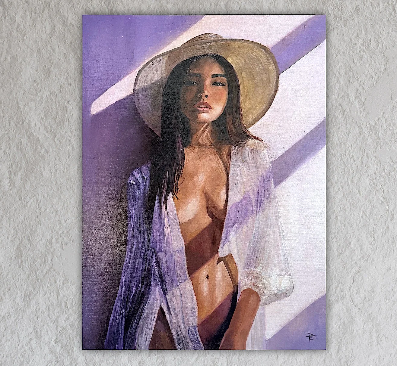 WOMAN IN HAT