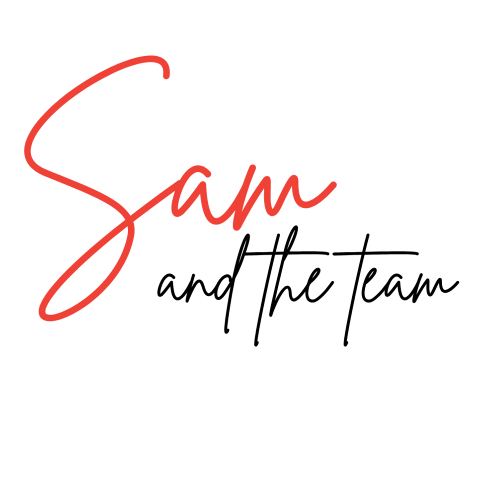 A stylized black and red logo with the words 'San' in red cursive, and 'Francisco' in black sans-serif font.