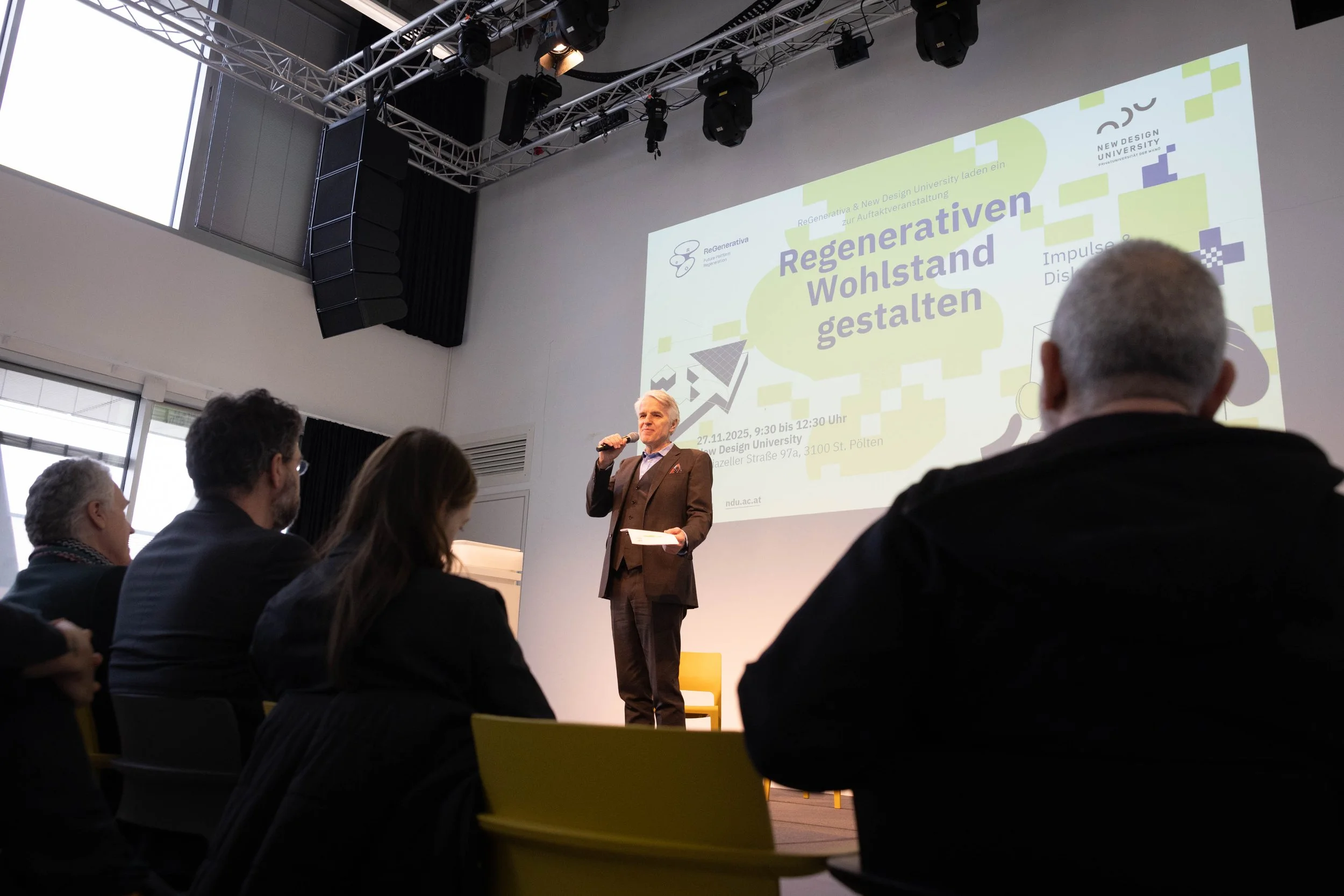 Christoph Wecht, Rektor der New Design University © eSeL.at - Lorenz Seidler