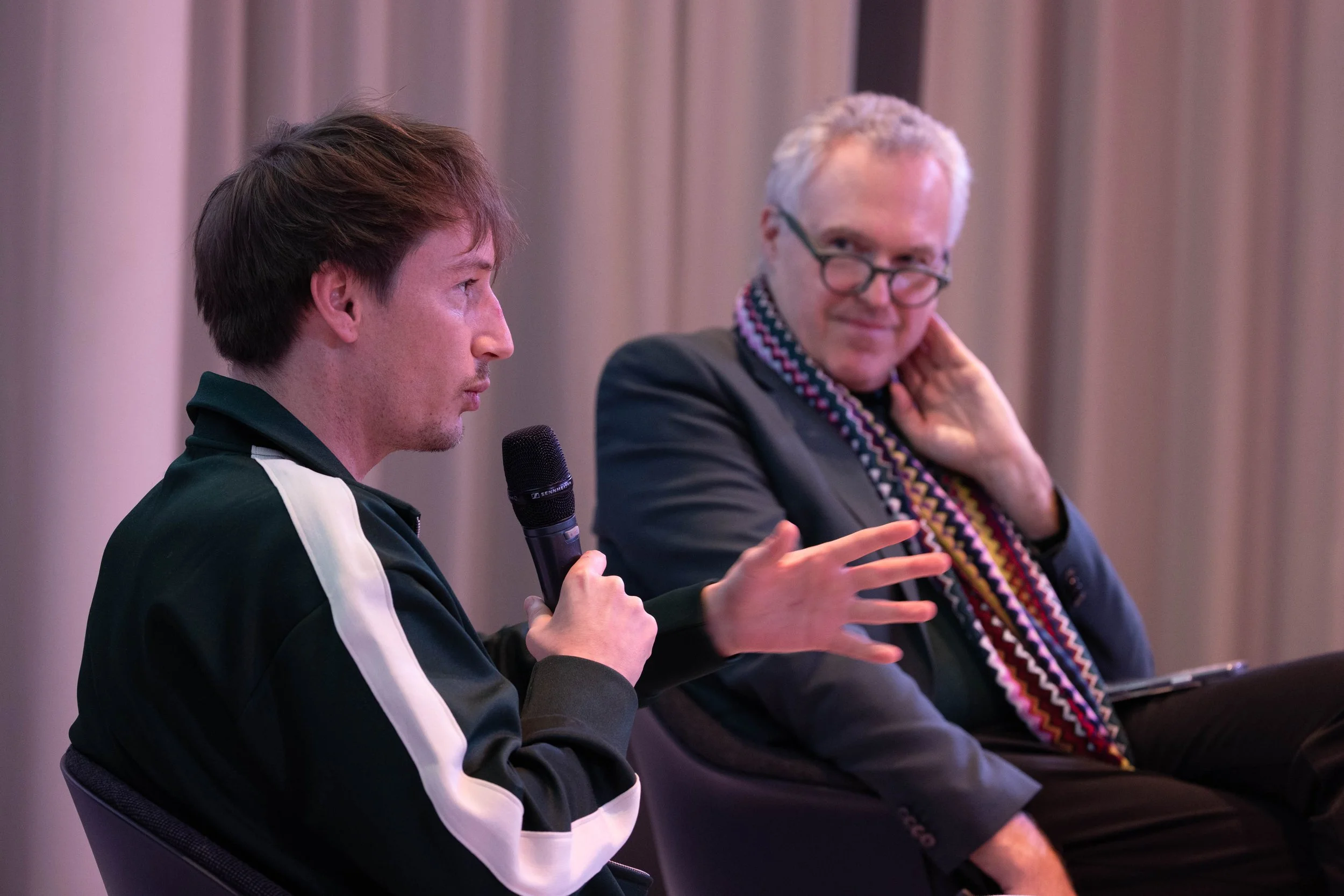 Christoph Thun-Hohenstein im Gespräch mit Nikolaj Schultz © eSeL.at - Lorenz Seidler