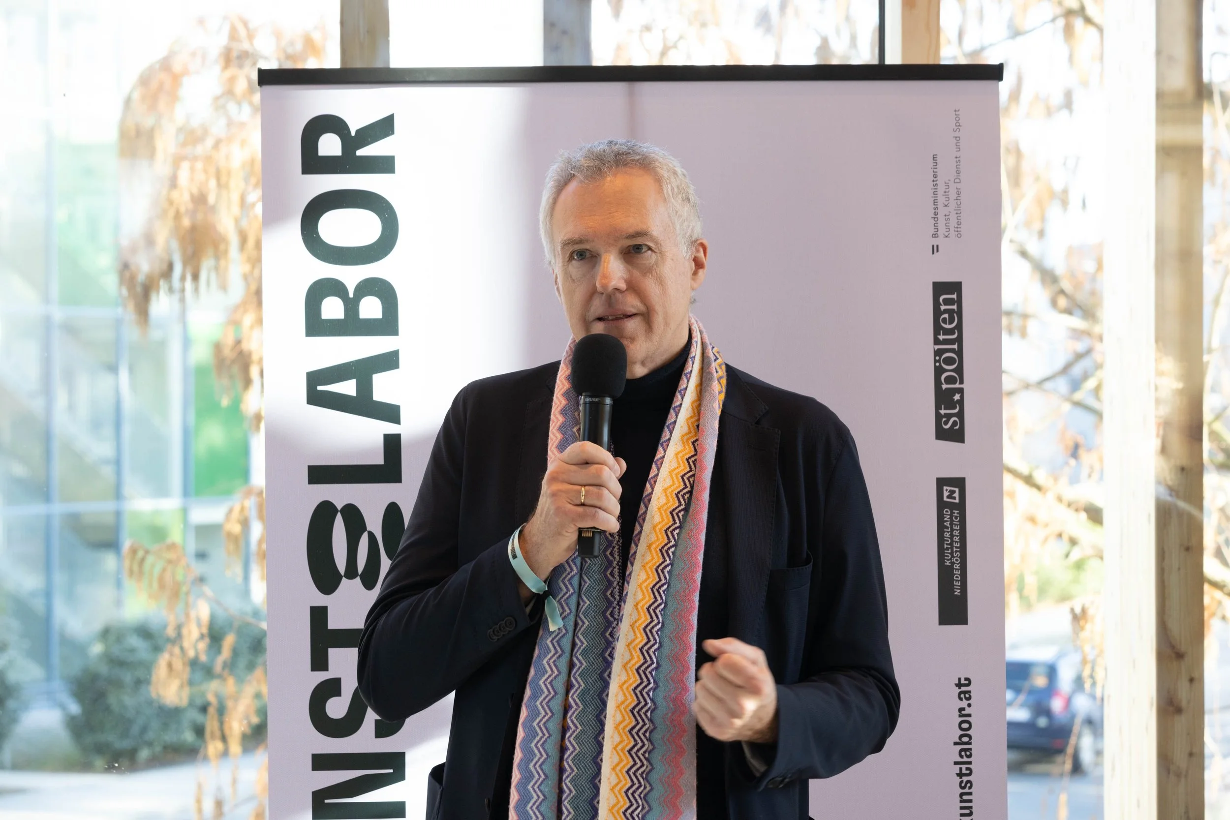 Welcome speech by Christoph Thun-Hohenstein, Artistic Director of ReGenerativa © eSeL.at - Lorenz Seidler