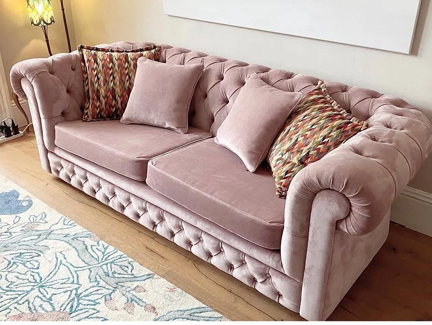 Ever wondered if reupholstering a sofa is worth it? Especially when it comes to timeless Chesterfields, the answer is a definite yes! Here's why:

With over 100 intricate buttons, reupholstering a Chesterfield requires true craftsmanship.

These anti