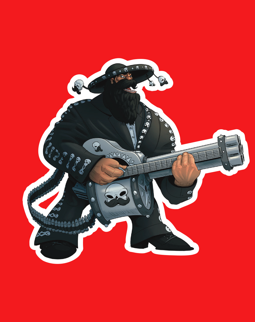 MARIACHI ASSASSIN (Sticker)