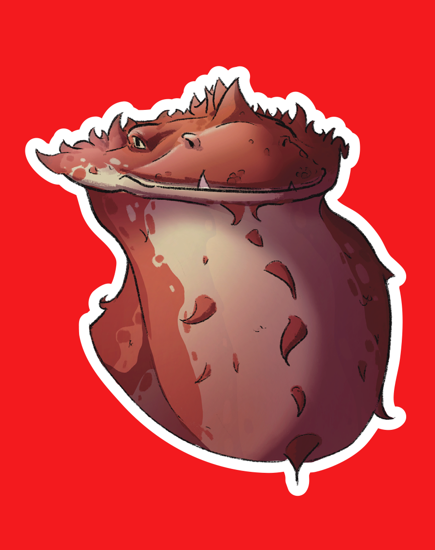 DRAGON 1 (Sticker)