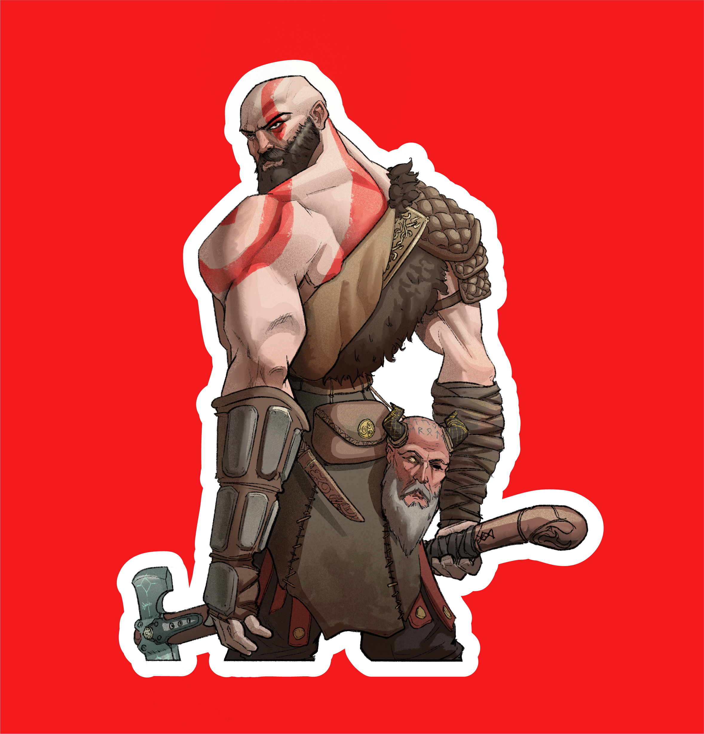 KRATOS (Sticker)