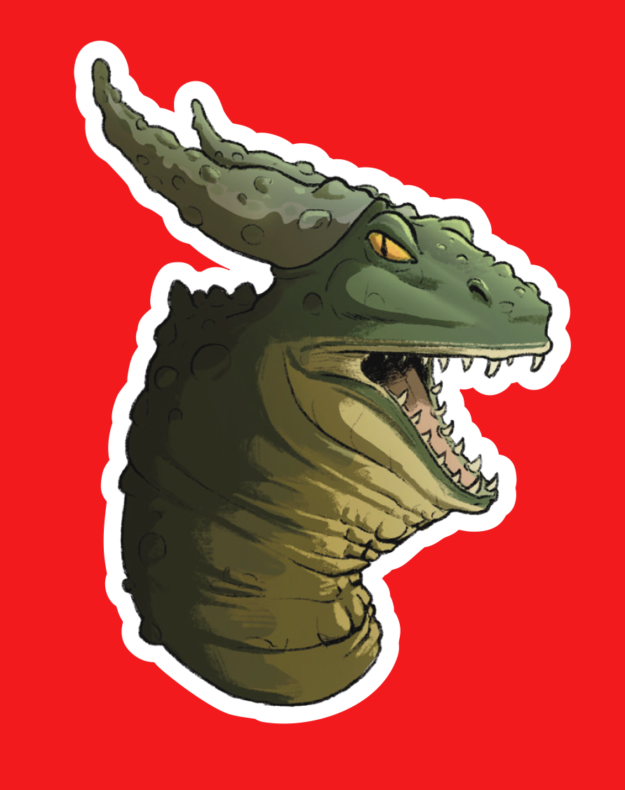 DRAGON 3 (Sticker)