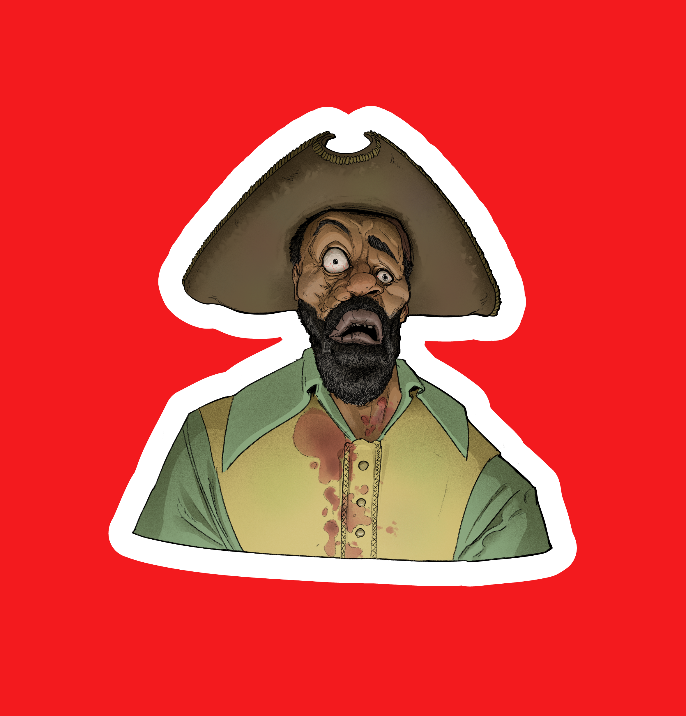 CAPTAIN CLARK (Sticker)