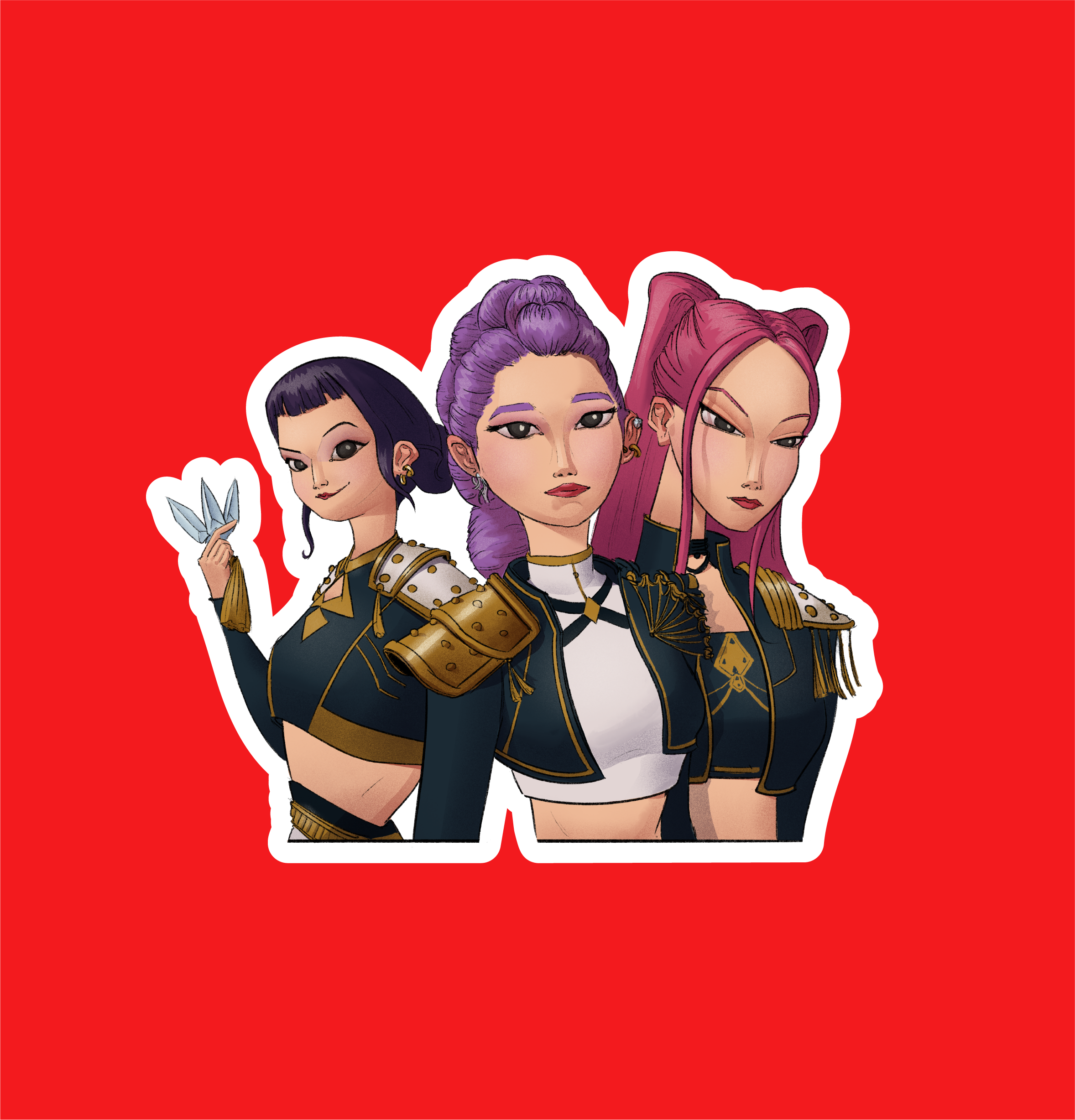 KPOP DEMON HUNTERS (Sticker)