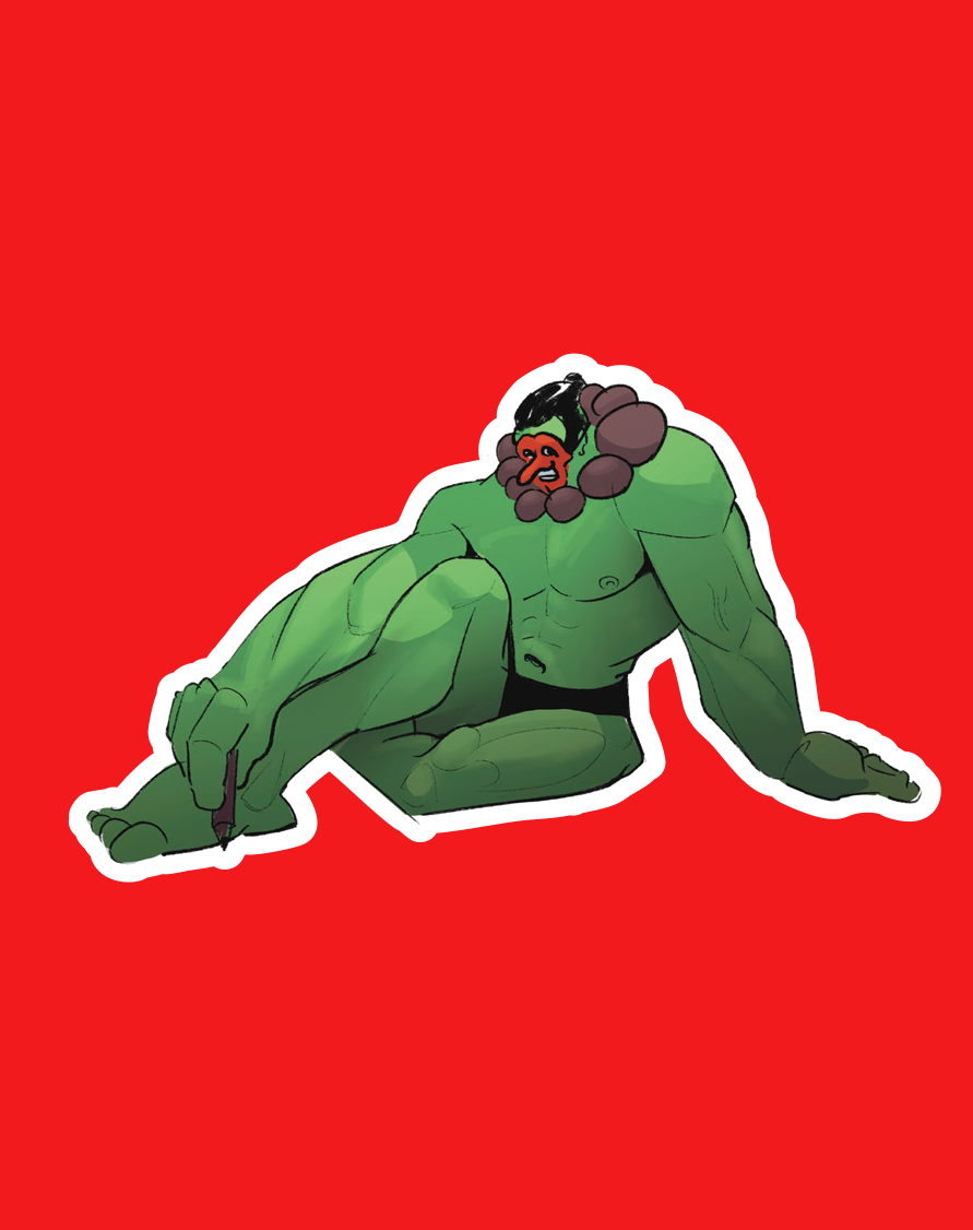 GREEN GUY (Sticker)