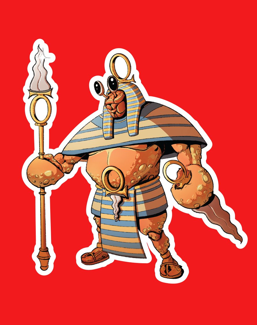 Crab Warrior (Sticker)