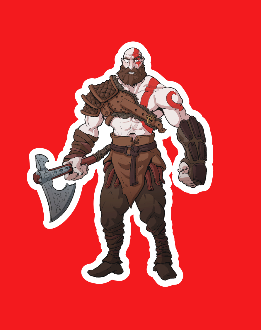 KRATOS (Sticker)