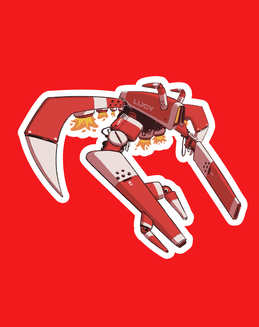 LUCY DROID (Sticker)