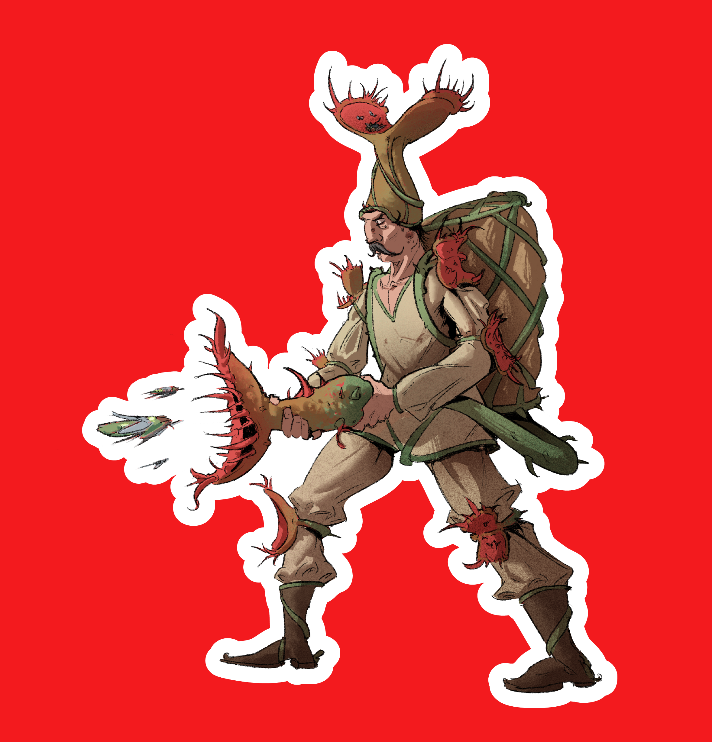FLY CATCHER (Sticker)