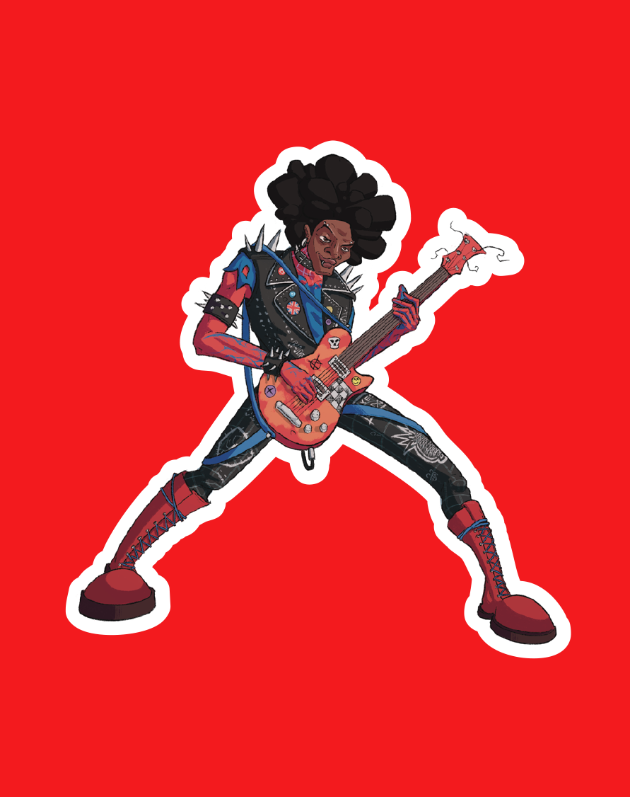 SPIDERPUNK (Sticker)