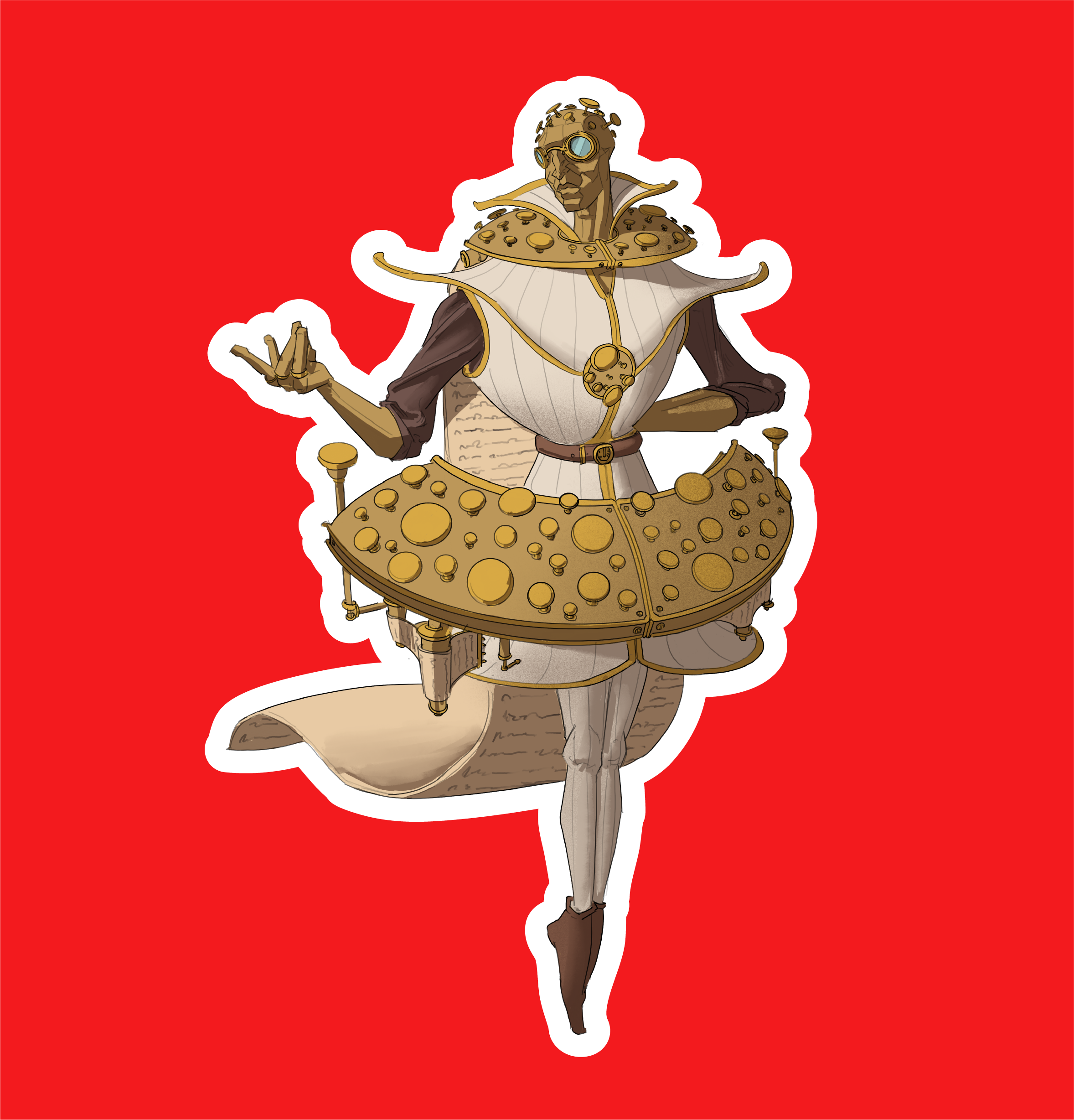 THE LIBRARIAN (Sticker)