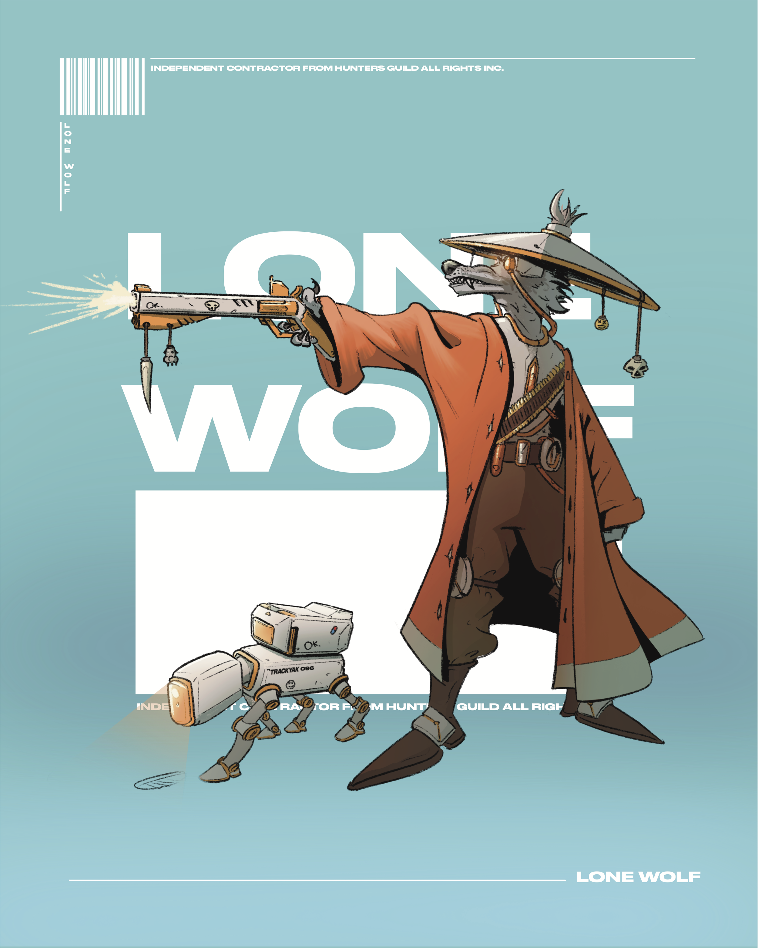 LONE WOLF Character Design