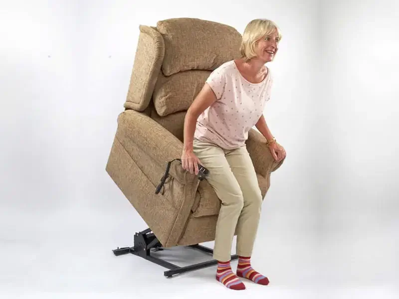 Powernap Ltd Oxford Rise and Recline Chair, Available for home delivery in Thirsk, North Yorkshire and Nationwide.