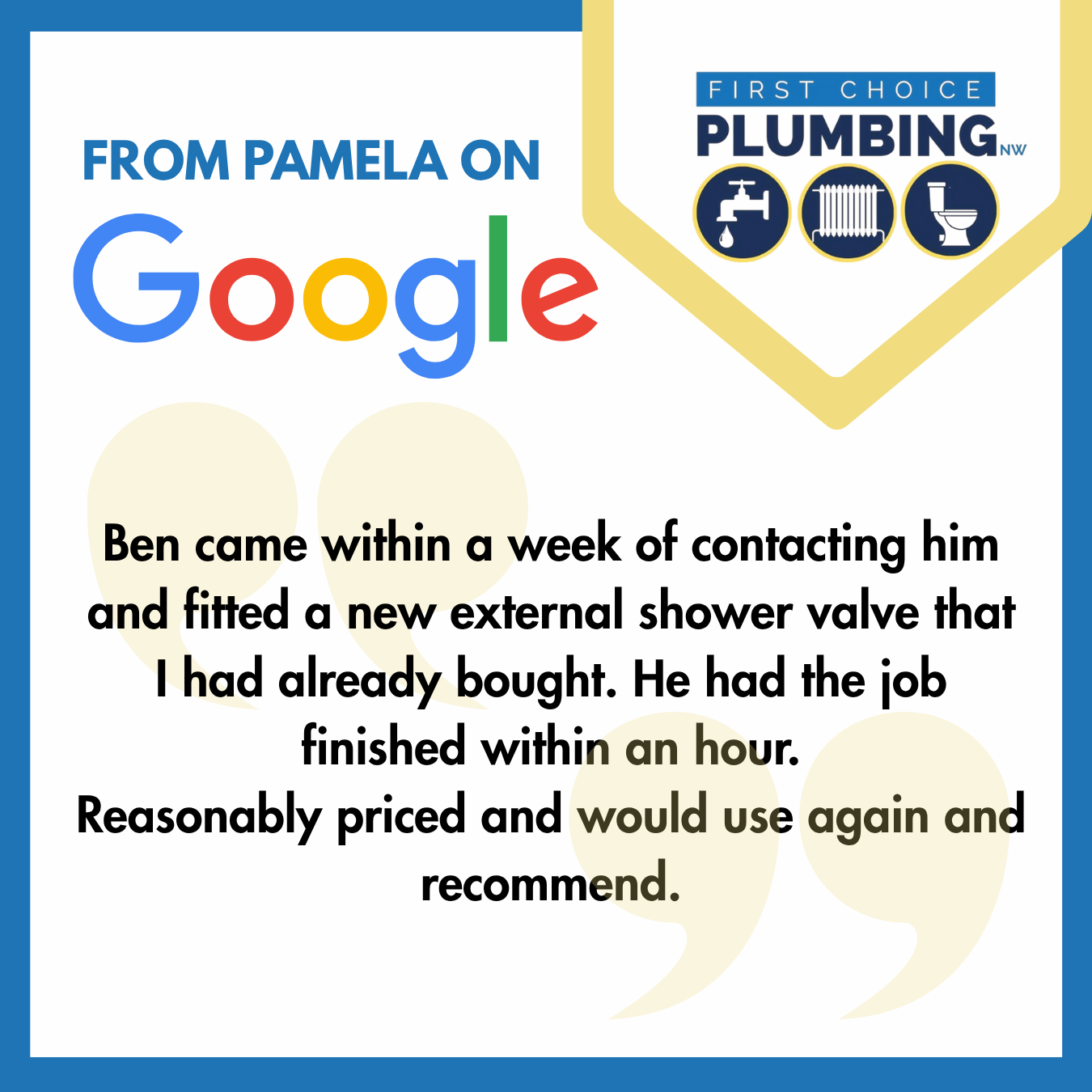 Plumber in Fleetwood