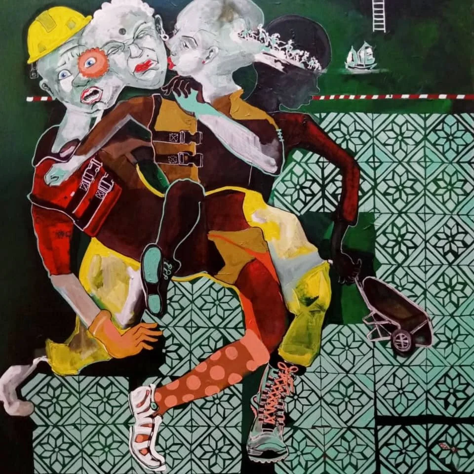 Faces of Labour by Aza Mansongi