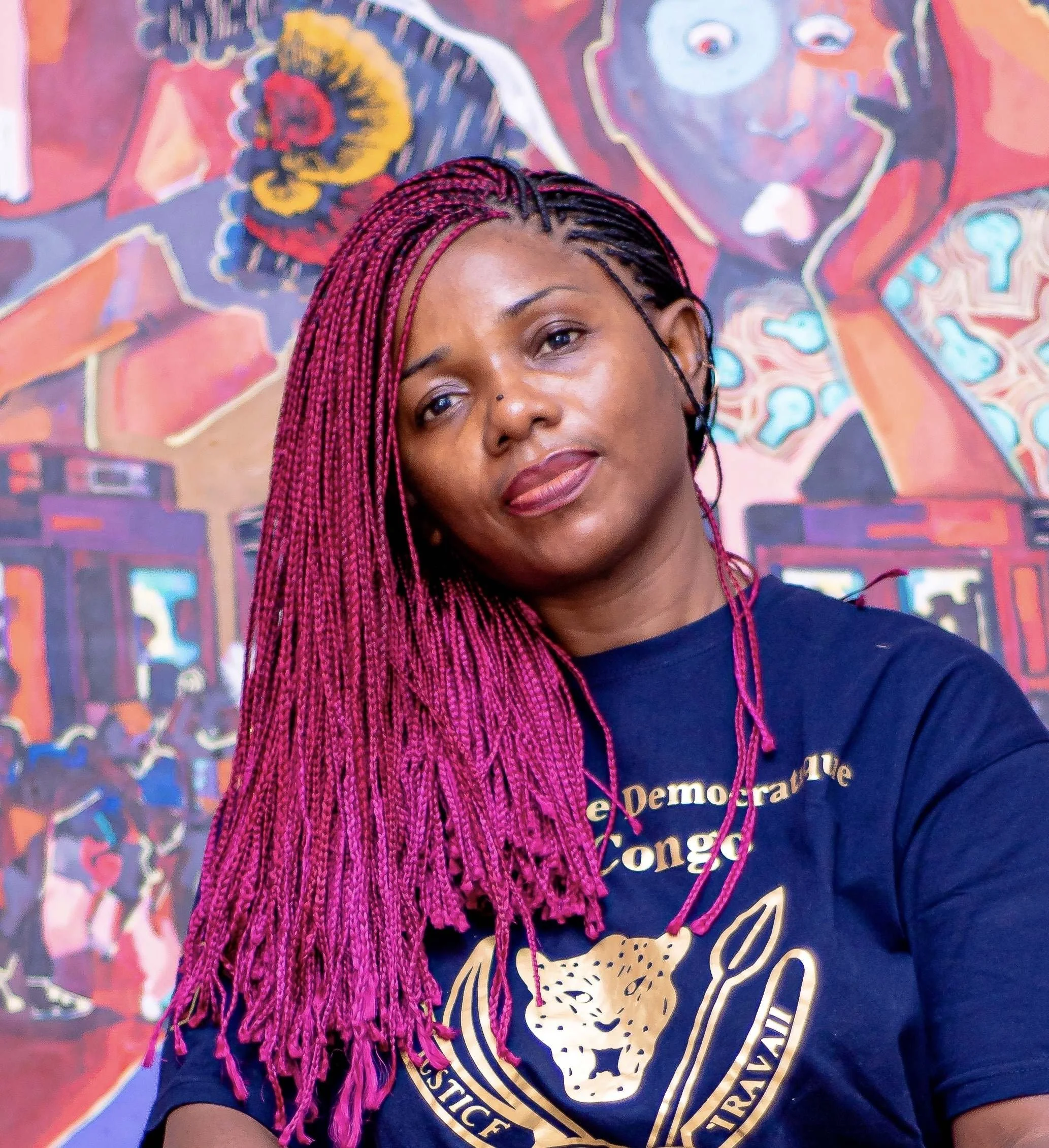 Aza Mansongi, female african artist