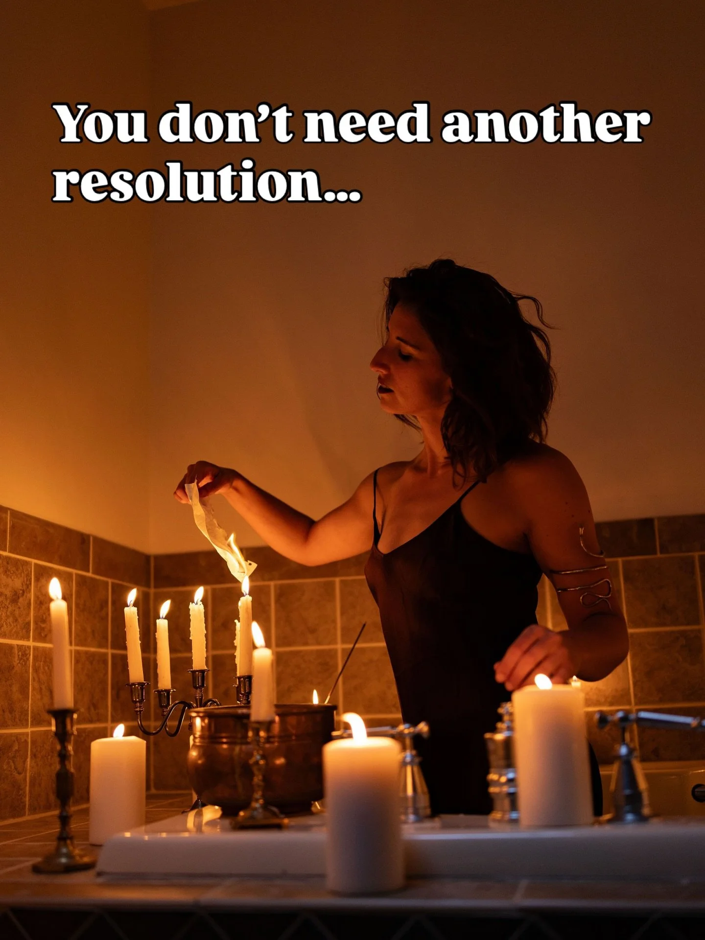 You don&rsquo;t need another resolution; you need a reclamation. And the reclamation begins with a reckoning - not with who you are, but with how you&rsquo;ve been doing this.

This is not for the uninitiated. This is for the woman who has already do