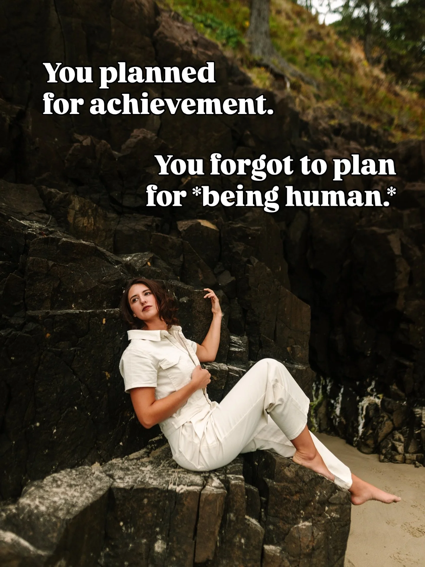 You planned for achievement. You forgot to plan for being human.
And I don&rsquo;t mean that as a critique; I mean it as a diagnosis.

You built the career. You hit the goals. You became the person everyone comes to because they know you&rsquo;ll fig