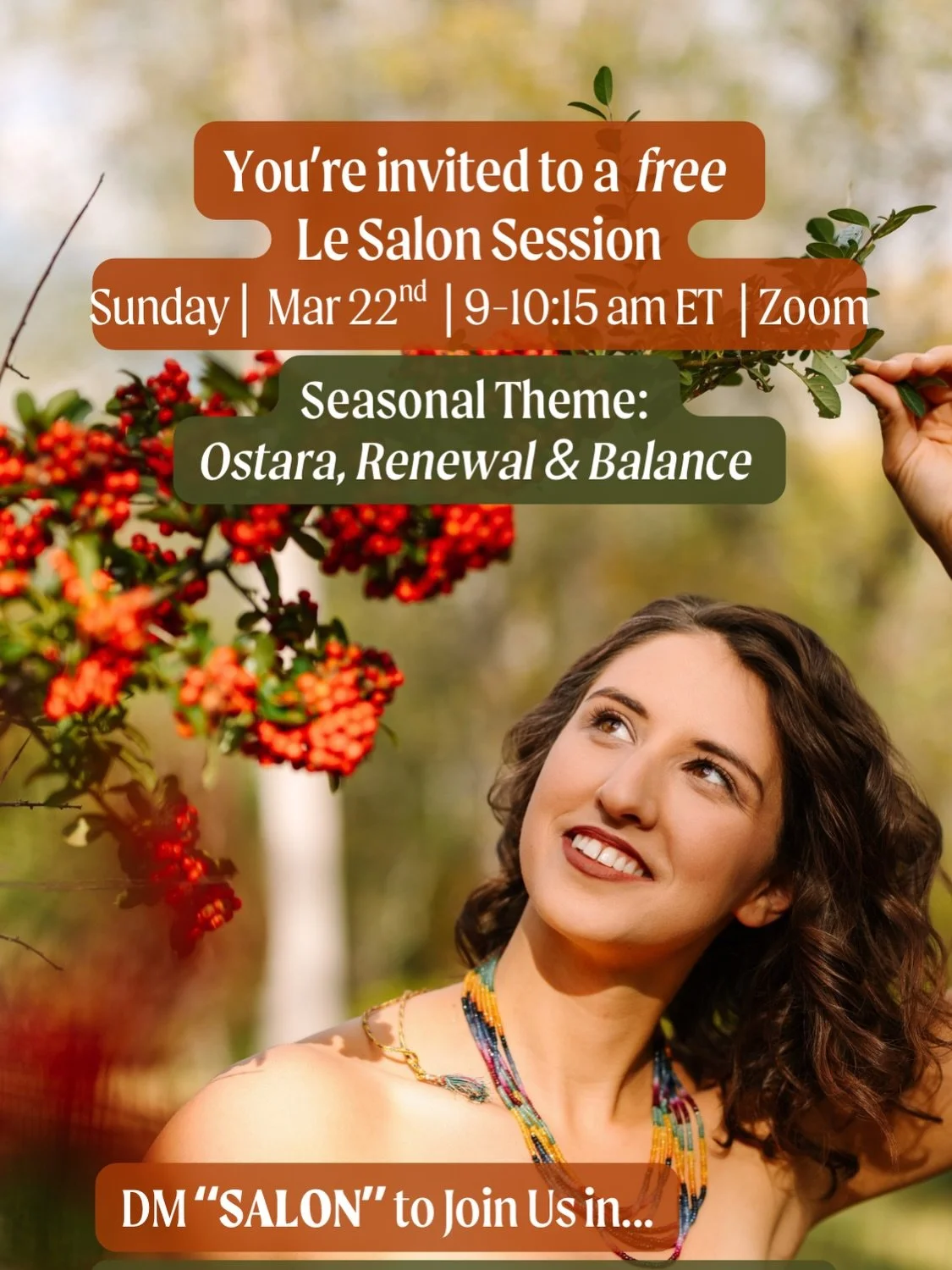 Come recalibrate to the turning of the wheel. Enter Le Salon through the link in bio or DM me to access this beautiful free, soft place to land for ambitious rebels and spiritual seekers alike. Let me love your nervous system on a Sunday morning 💚 g