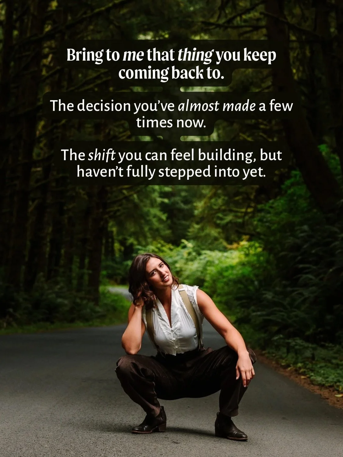 There&rsquo;s a moment where something clicks,
and most people miss what to do next.

It feels like clarity.
Like a switch flipped in your head.

And then instead of moving, you go back to it.

You replay it.
You think about it.
You sit with it for a