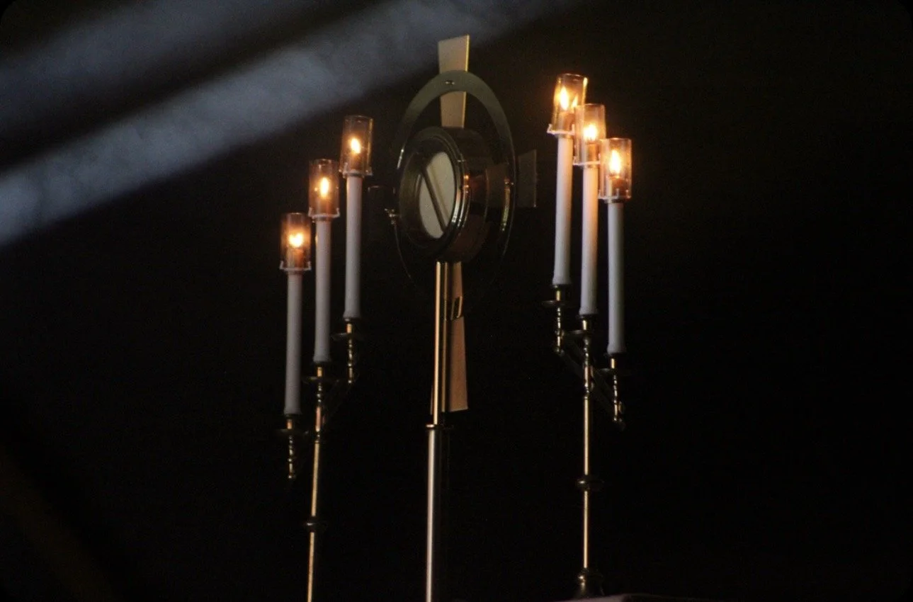 Franciscan University Monstrance at Festival of Praise, taken by Julia Cundiff '25