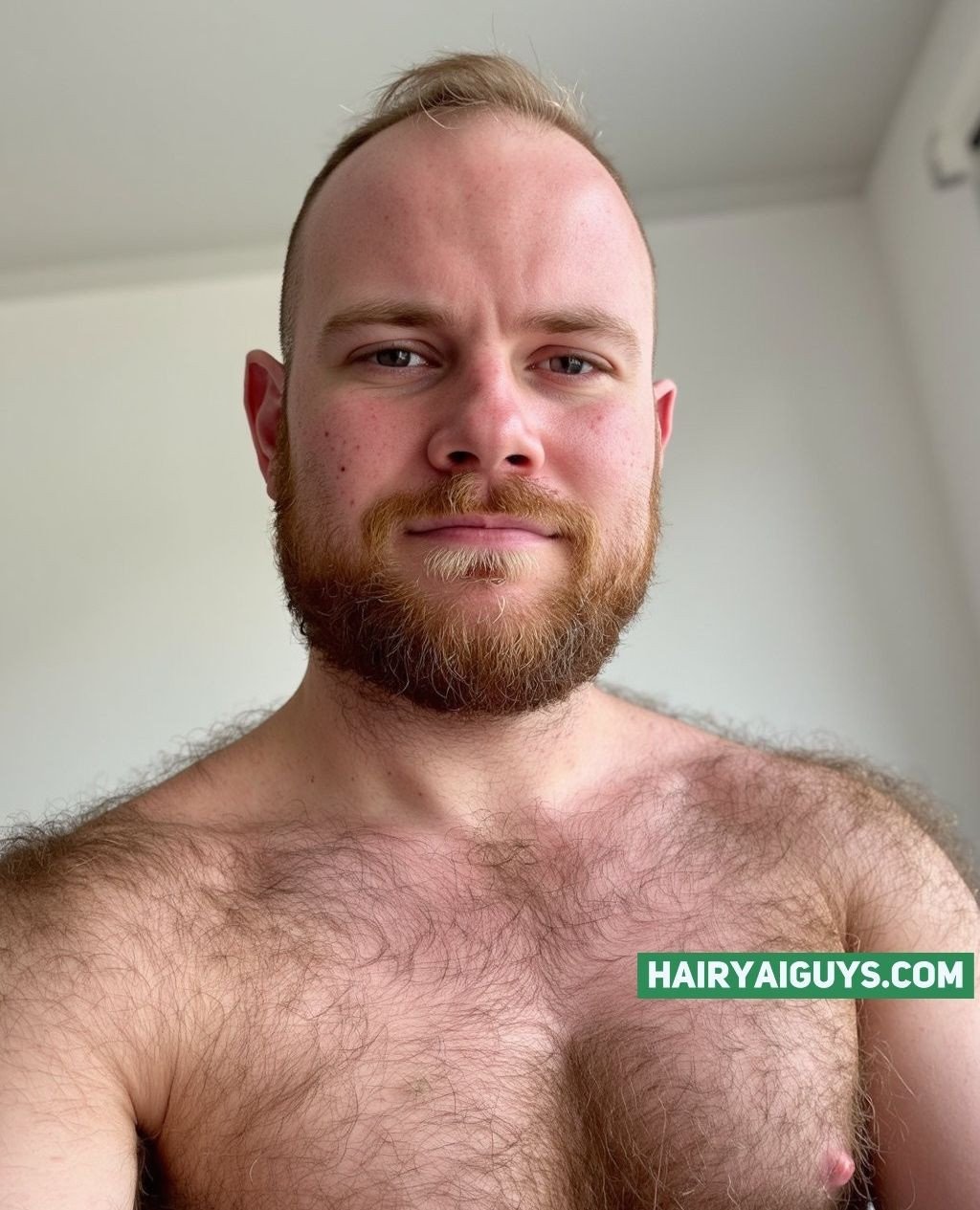 Blond fuzz, golden glow, presence unshaken&mdash;and you&rsquo;re officially in the realm of radiant masculinity. 😮&zwj;💨 Happy #Fursday! #AIGenerated #HairyBear #GayArt