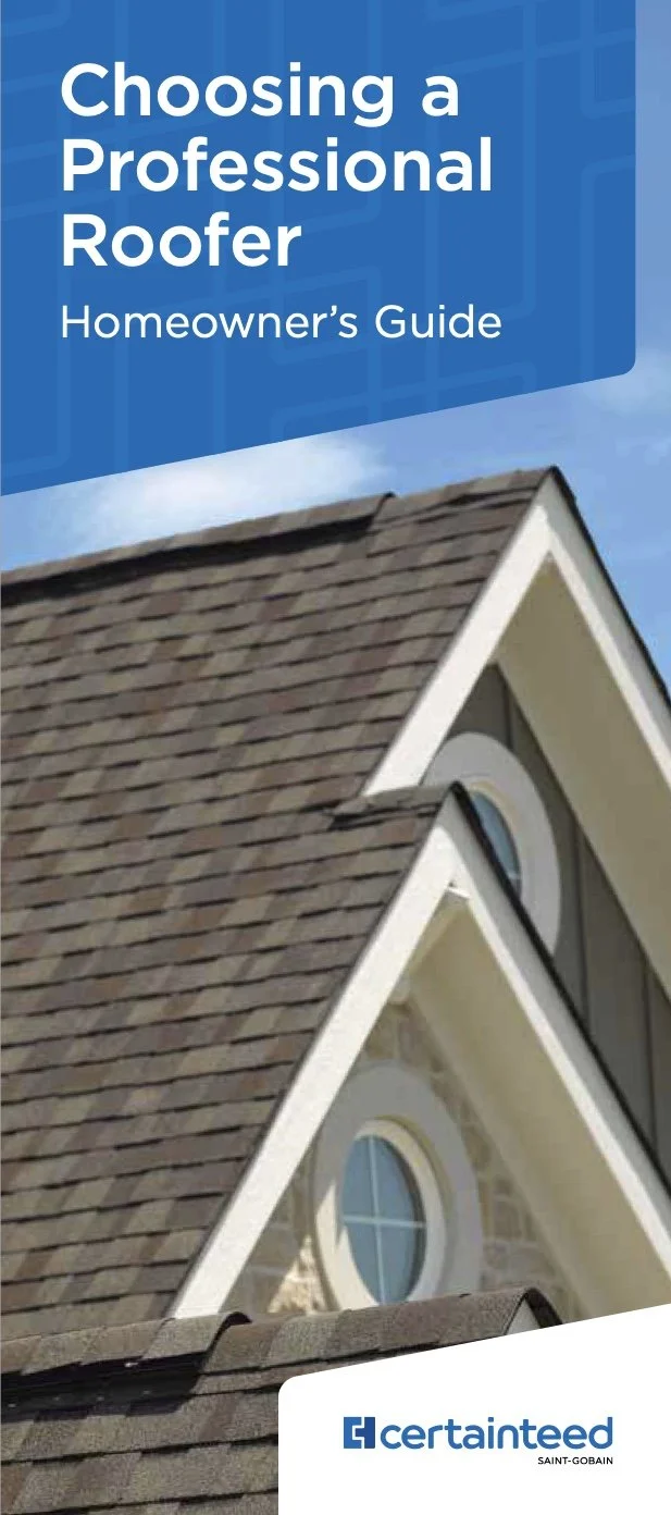 Choosing a Roofer