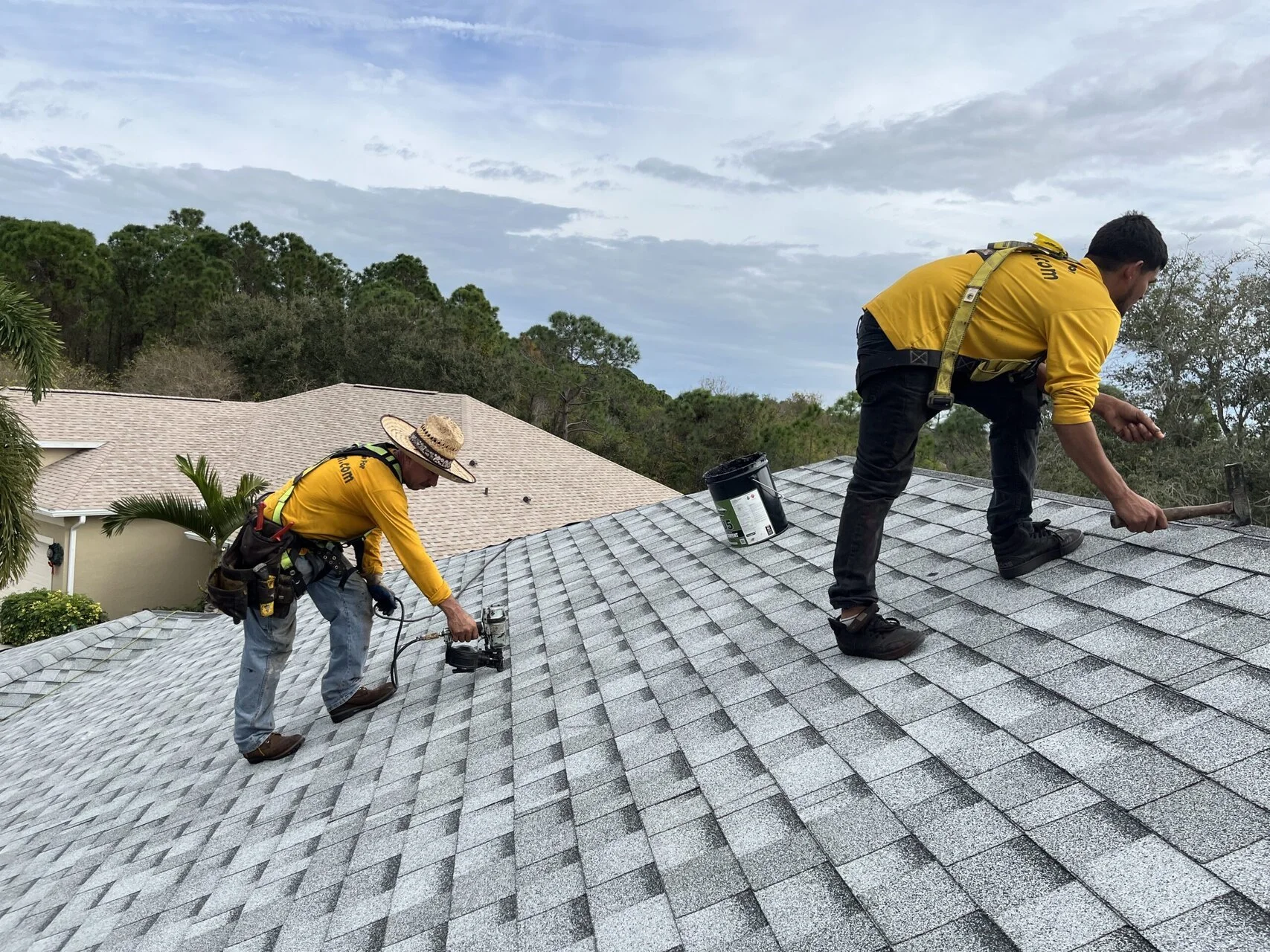 professional roof installation and roof repair